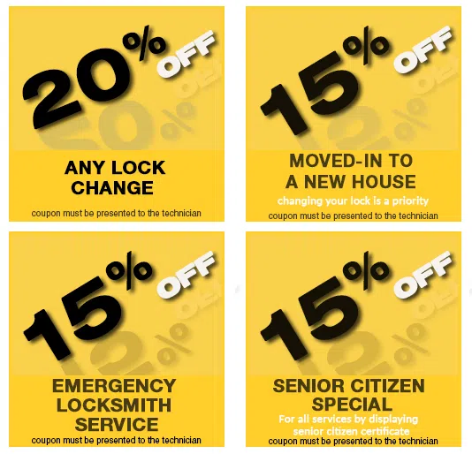 Exclusive Locksmith Service Skokie, IL 847-713-5691 - coupon-img